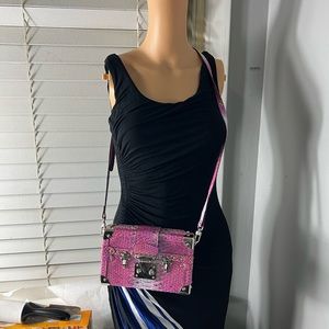 Chris Davis clutch crossbody purse